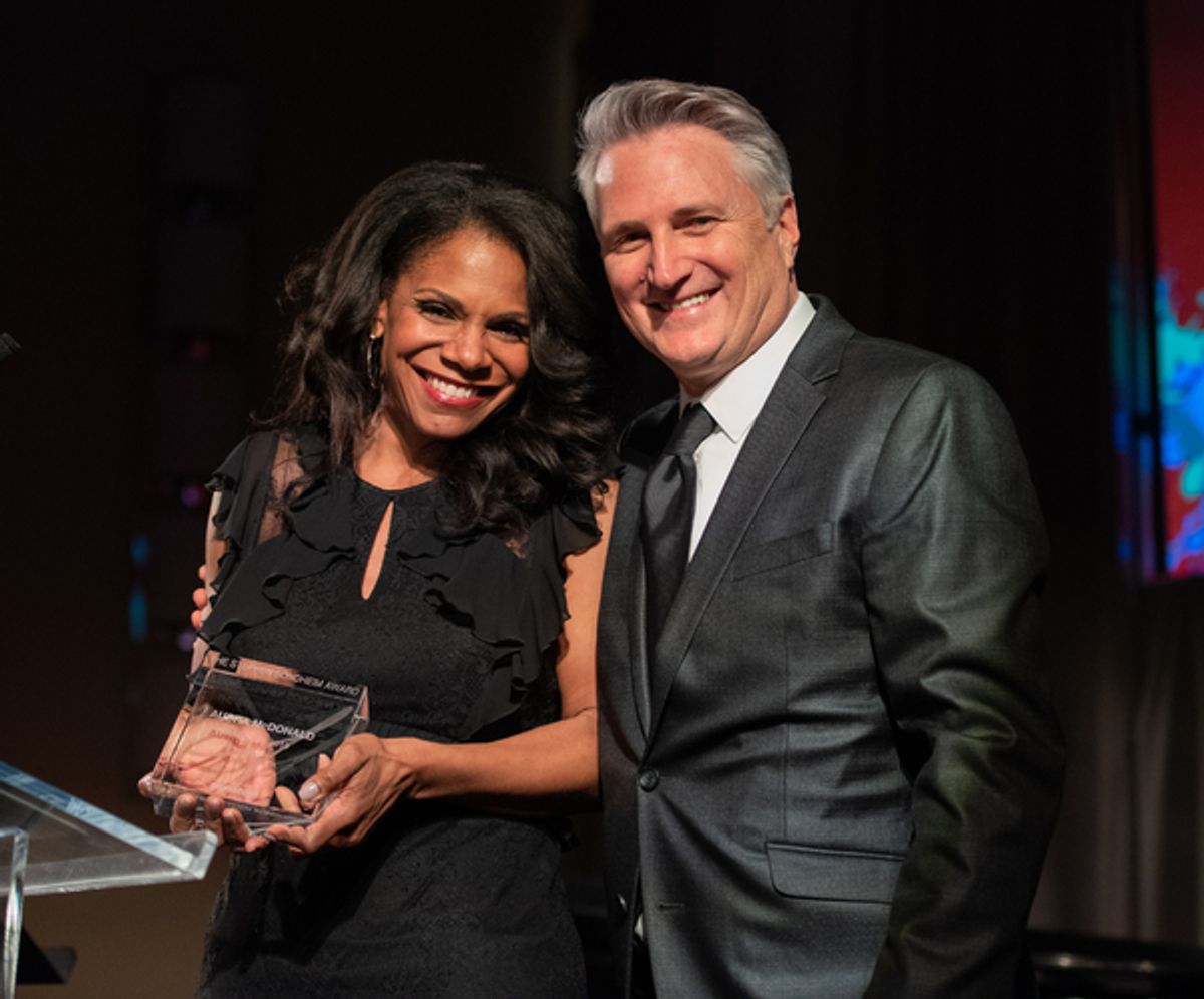 Audra McDonald and Eric Schaeffer  at 