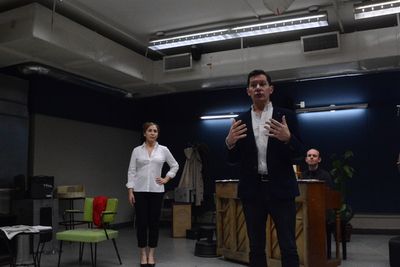 Andres Burns and Peter Flynn Photo