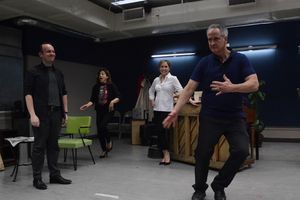 Jonathan Spivey, Andrea Bianchi, Andrea Burns and Mark Lotito @ BroadwayWorld Jonathan Spivey, Andrea Bianchi, Andrea Burns and Mark Lotito Photo