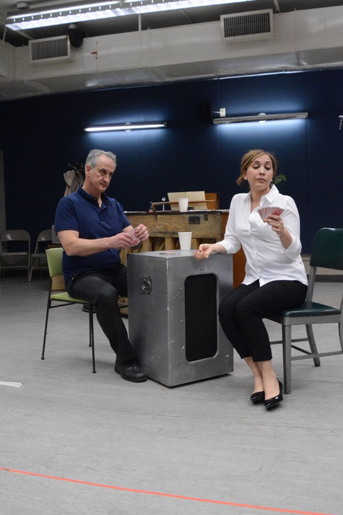 Photo Coverage: In Rehearsal with the Cast of SMART BLONDE  Image