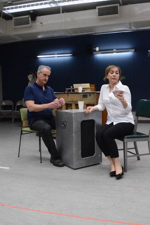 Mark Lotito and Andrea Burns @ BroadwayWorld Mark Lotito and Andrea Burns Photo