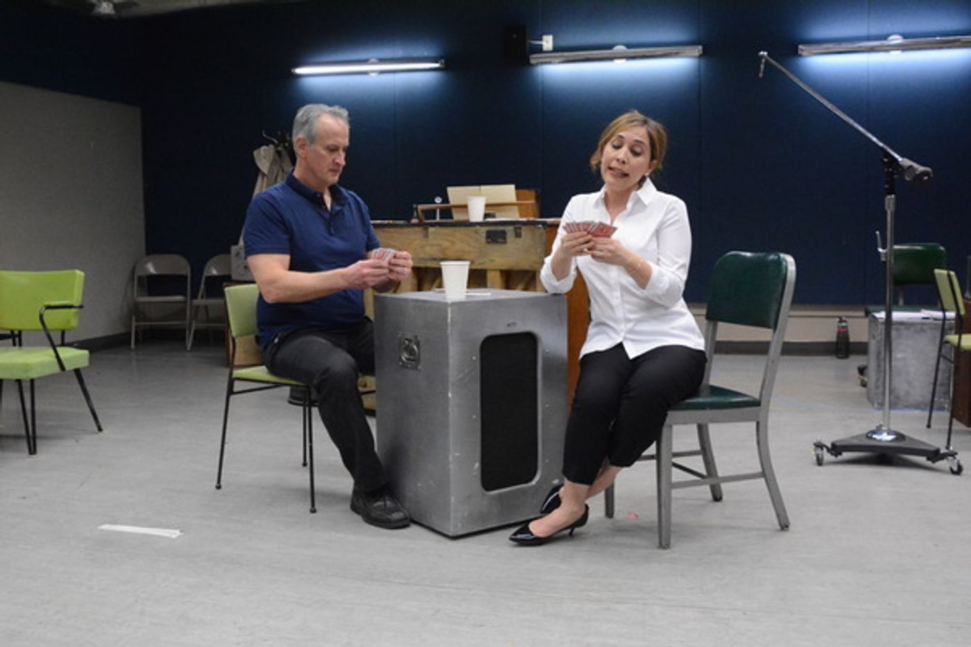 Photo Coverage: In Rehearsal with the Cast of SMART BLONDE  Image