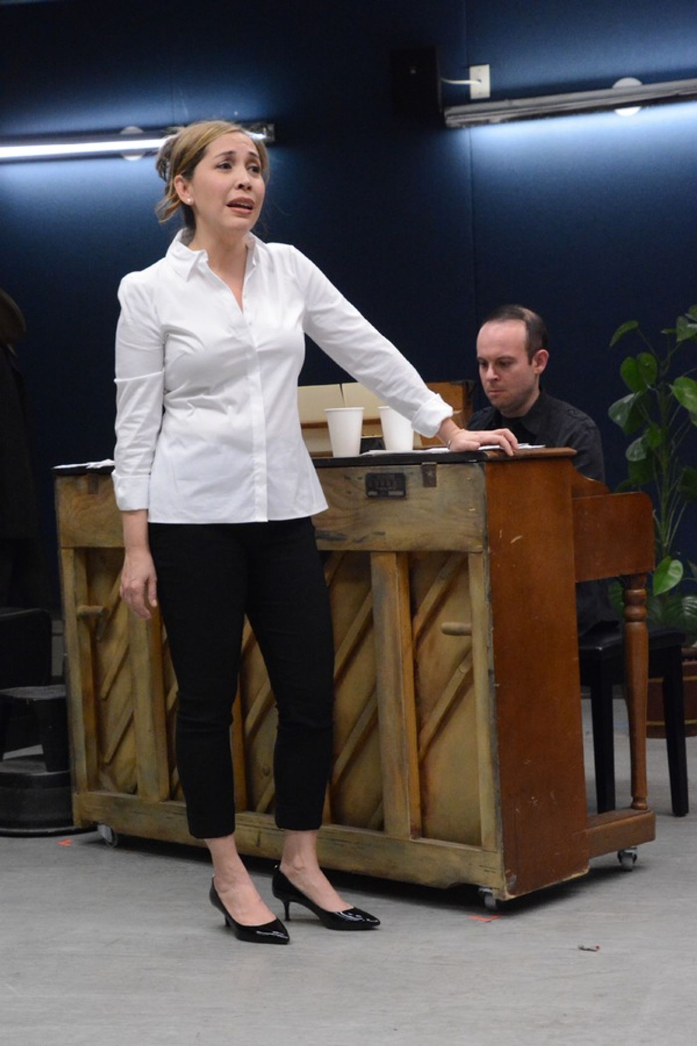 Photo Coverage: In Rehearsal with the Cast of SMART BLONDE  Image