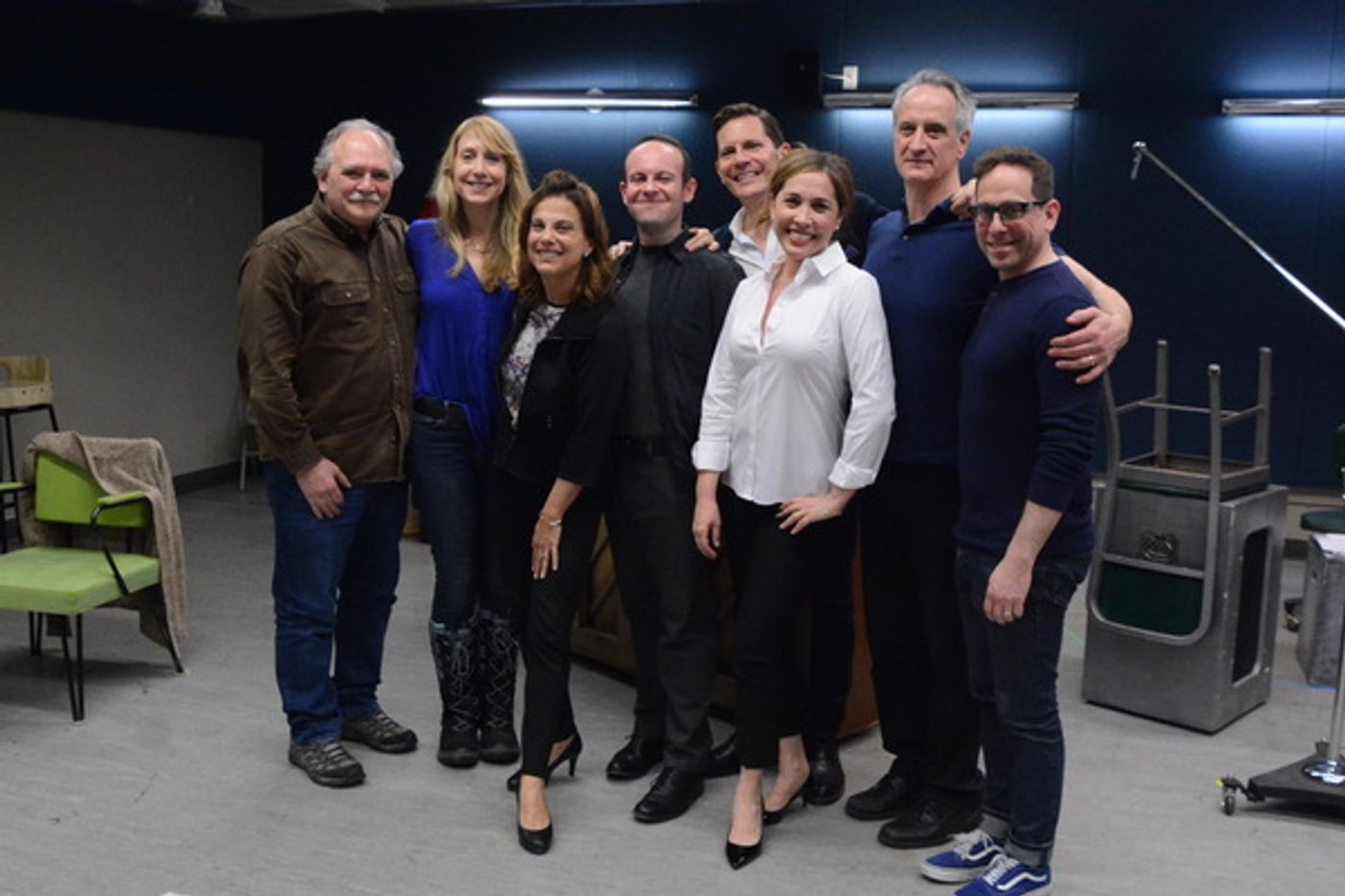 Photo Coverage: In Rehearsal with the Cast of SMART BLONDE  Image