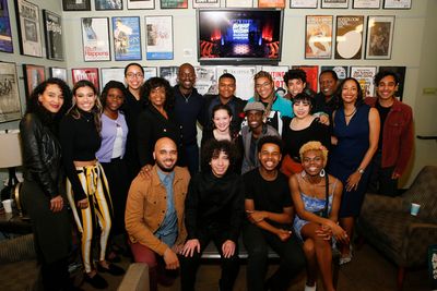 The finalists and advisors during the August Wilson Monologue Competition Los Angeles Photo