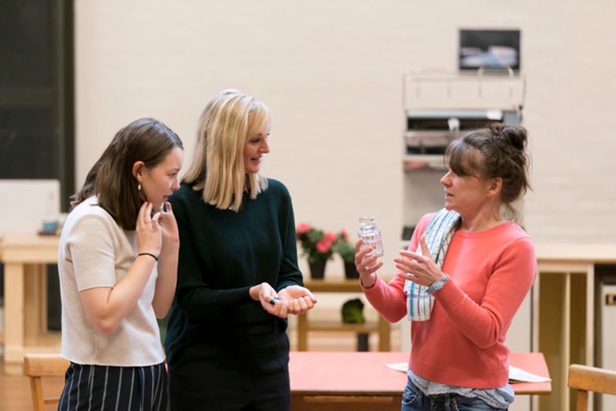 Liv Hill, Katherine Kingsley, Lucy Black at 