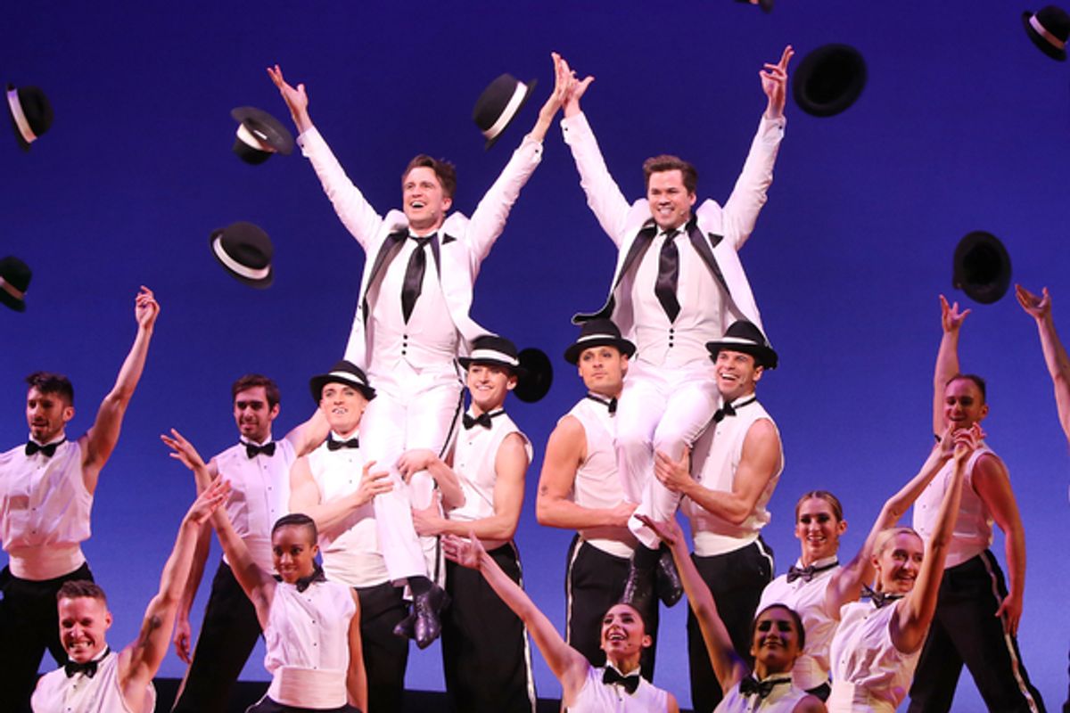 Gavin Creel, Andrew Rannells at 