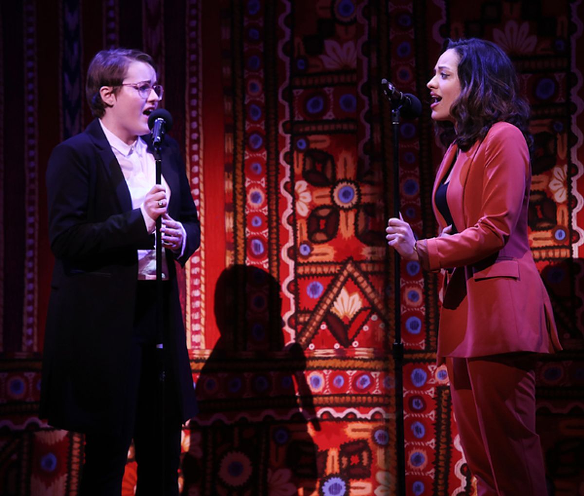 Caitlin Kinnunen, Isabelle McCalla at 