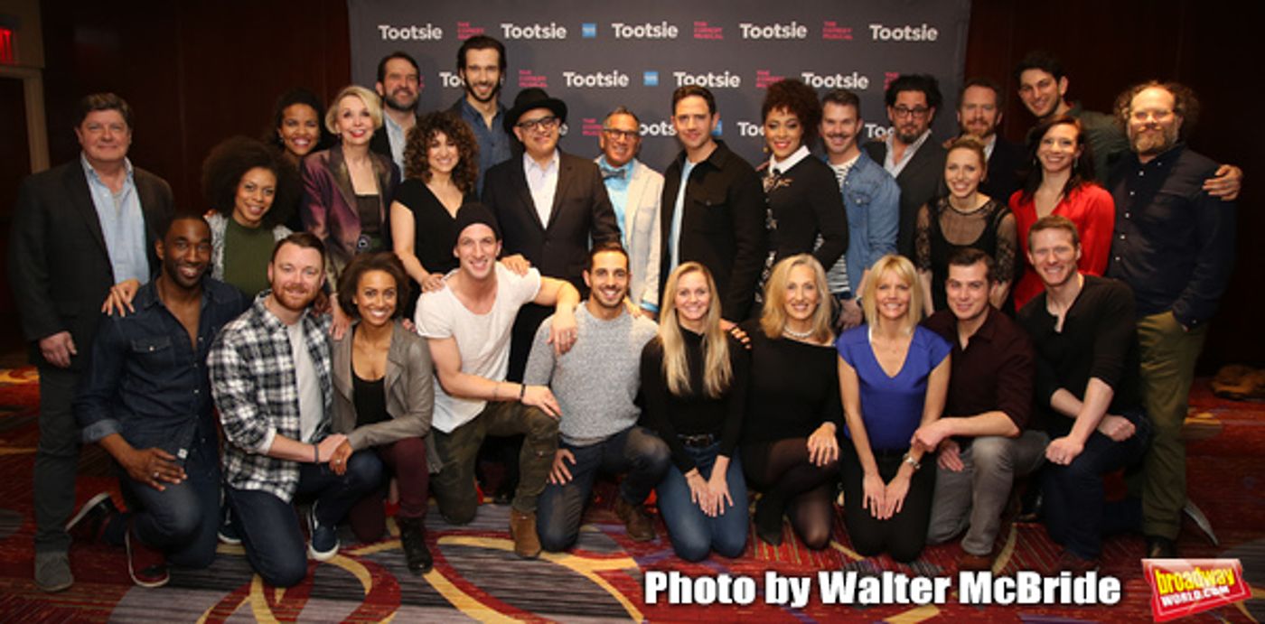 FREEZE FRAME: Santino Fontana and the Cast of TOOTSIE Meet the Press!  Image