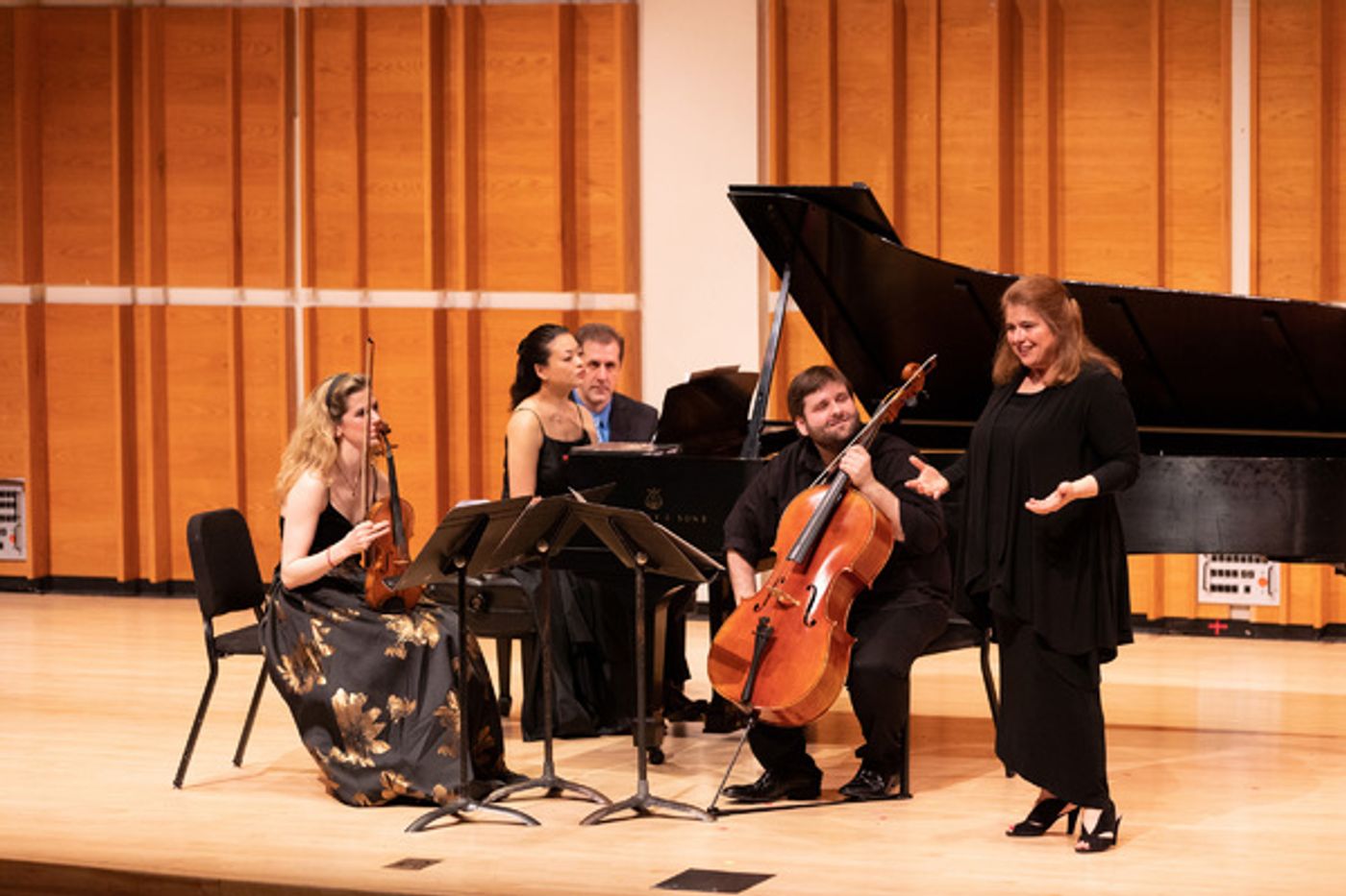 Photo Flash: PREFORMANCES with Allison Charney Presents CHAMBER MUSIC: THEN AND NOW  Image