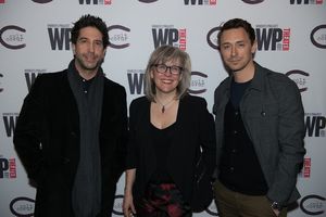 David Schwimmer, Lisa McNulty,and JJ Feild Photo