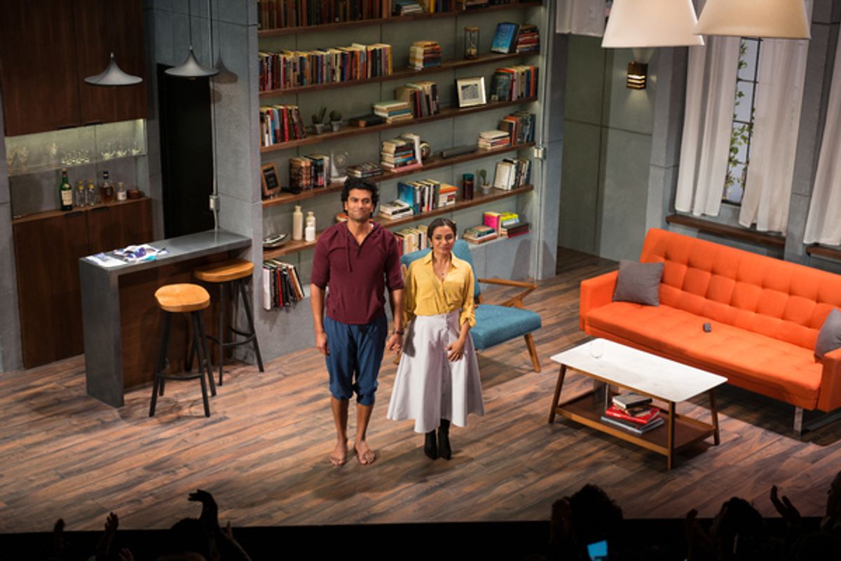 Sendhil Ramamurthy and Kavi Ladnier at 