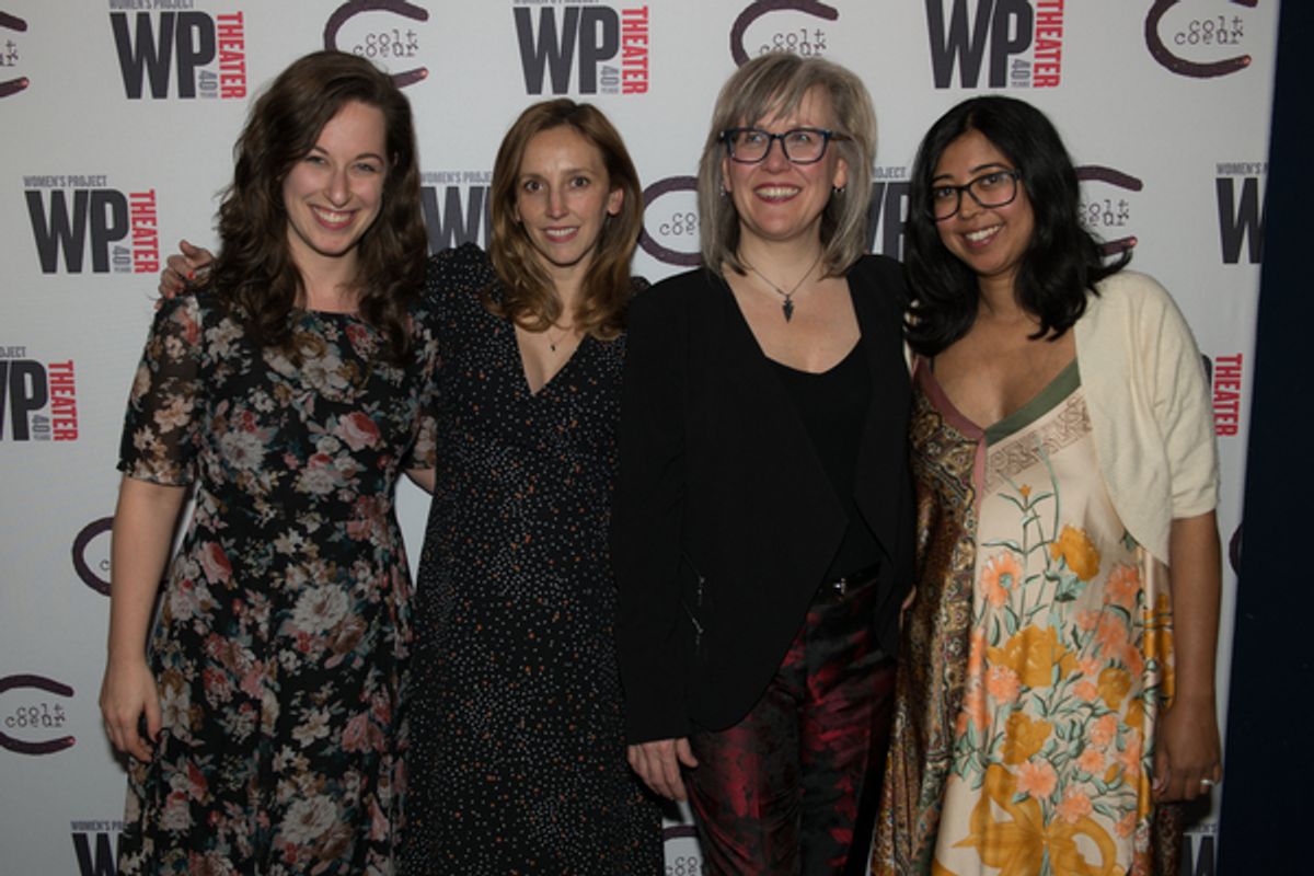 Rachel Karpf, Adrienne Campbell-Holt, Lisa McNulty, Rehana Lew Mirza  at 