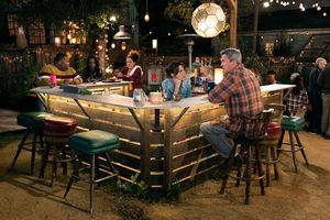 Leonard Ouzts as James, Kimia Behpoornia as Rosie, Natalie Morales as Abby, Neil Flynn as Fred @ BroadwayWorld Leonard Ouzts as James, Kimia Behpoornia as Rosie, Natalie Morales as Abby, Neil Flyn Photo