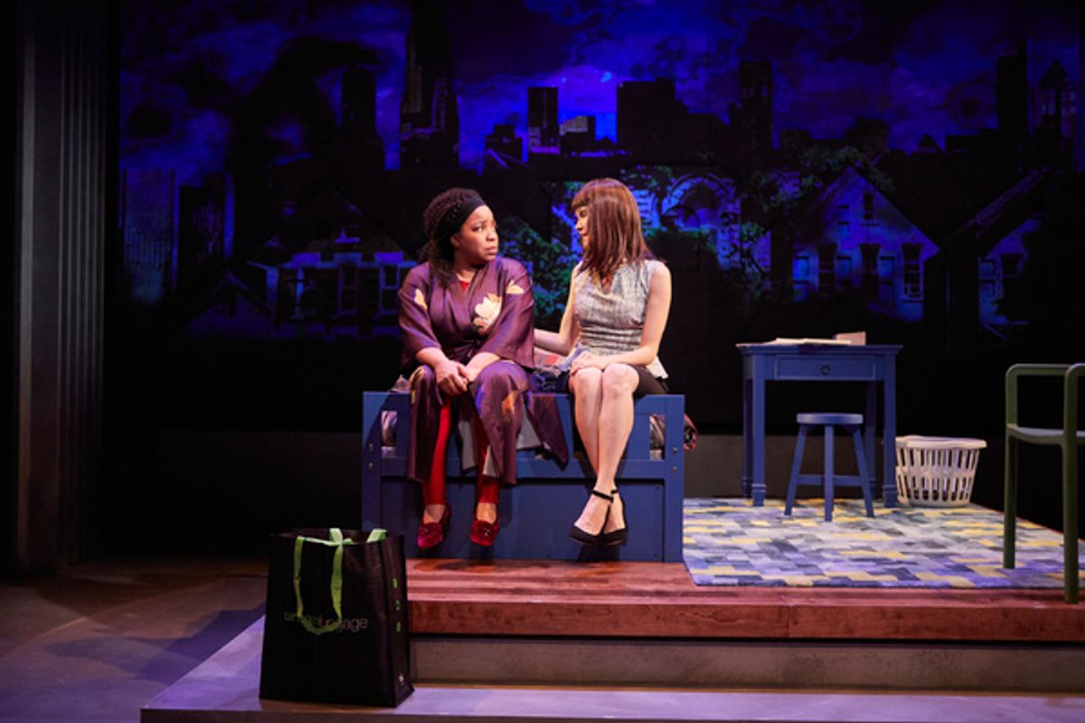 Kimberly HÃ©bert Gregory and Reiko Aylesworth at 