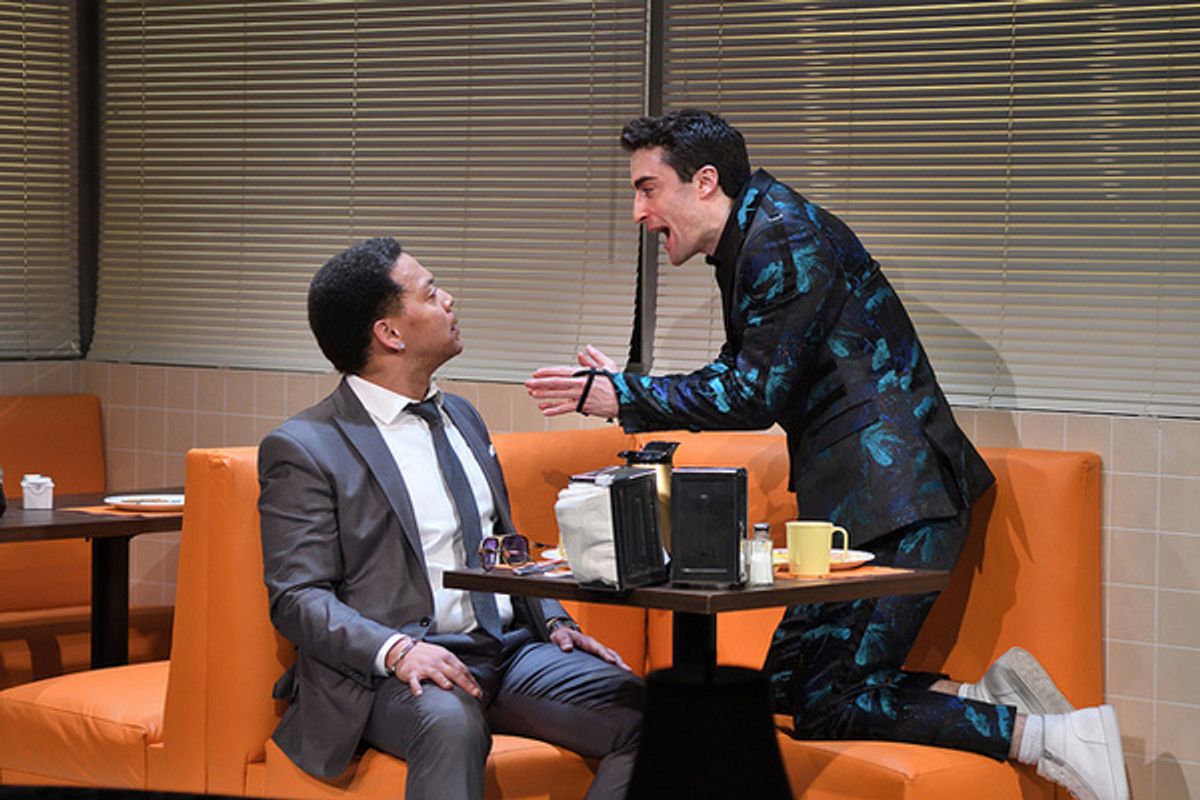 Joe Wilson, Jr. as Joe and Charlie Thurston as Robbie. at 