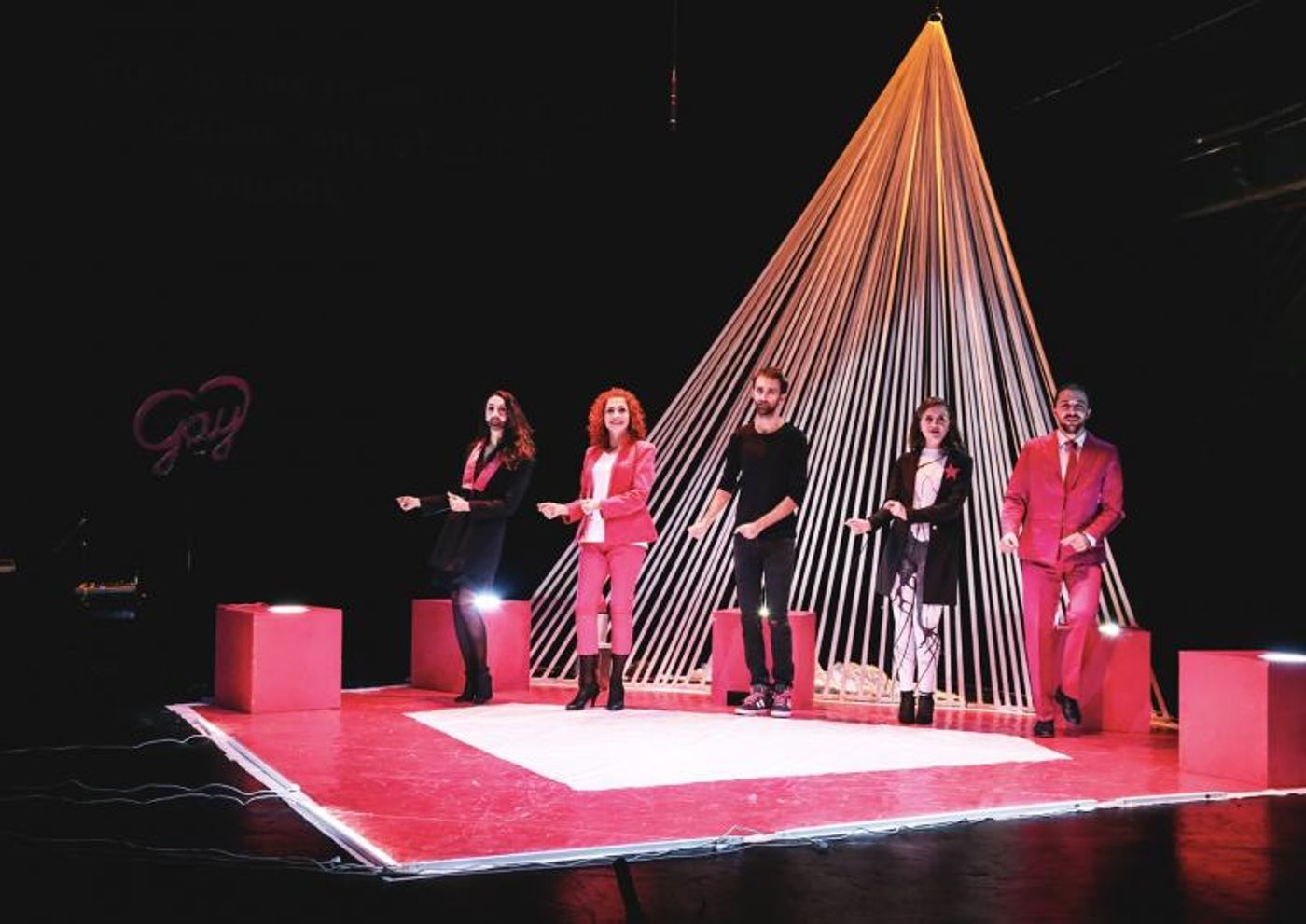 Review: 55 SHADES OF GAY: BALKAN SPRING OF SEXUAL REVOLUTION at La MaMa  Image