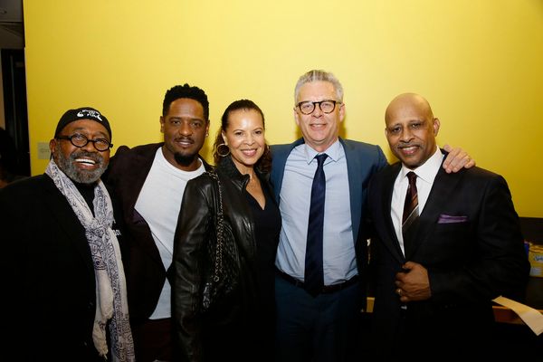 From left, actor Ben Vereen, actor Blair Underwood, Desiree DaCosta, Center Theatre G Photo