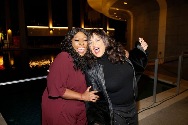 From left, actors Loni Love and JackÃ©e Harry Photo