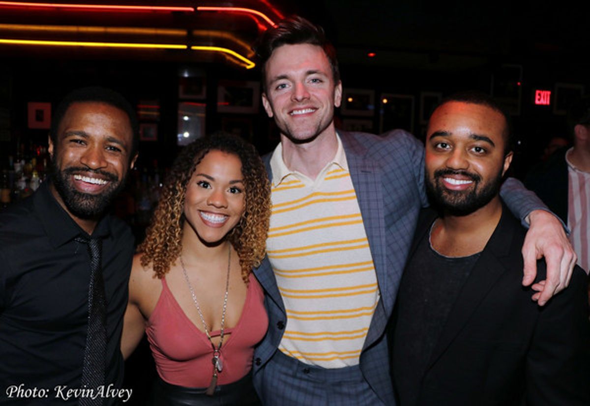 Alan Wiggins, Alysha Deslorieux, Jake Odmark, David Rowen at 