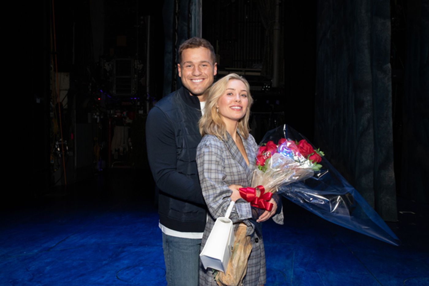 'Bachelor' Couple Colton Underwood And Cassie Randolph Brave The Cold At FROZEN! 'Bachelor' Couple Colton Underwood And Cassie Randolph Brave The Cold At FROZEN! Image
