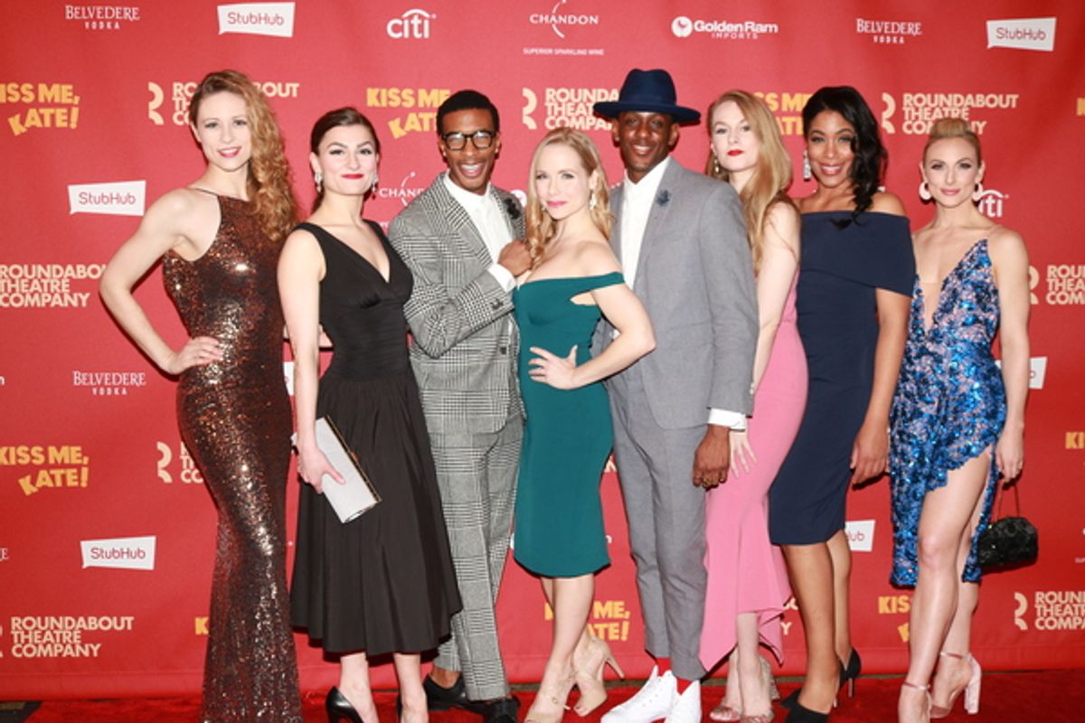 Tanya Haglund, Haley Fish, Justin Prescott, Marissa McGowen, Darius Barnes, Christine Cornish Smith, Jesmille Darbouze and Sarah Meahl at 