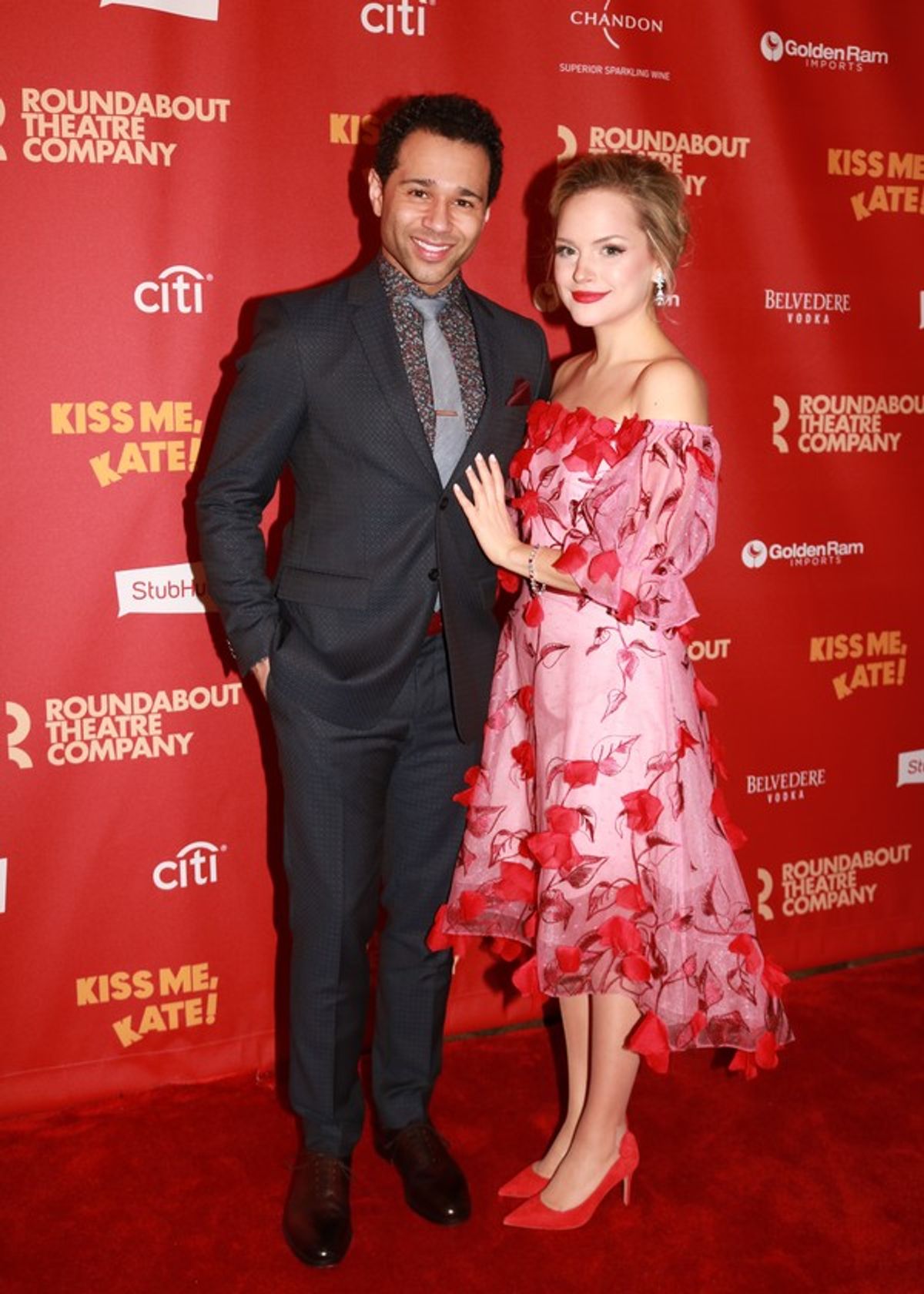 Corbin Bleu and Stephanie Styles at 