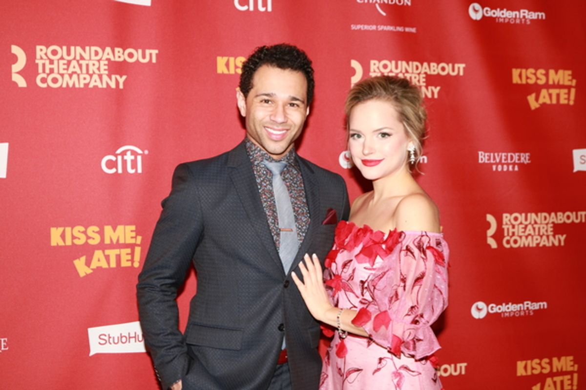 Corbin Bleu and Stephanie Styles at 