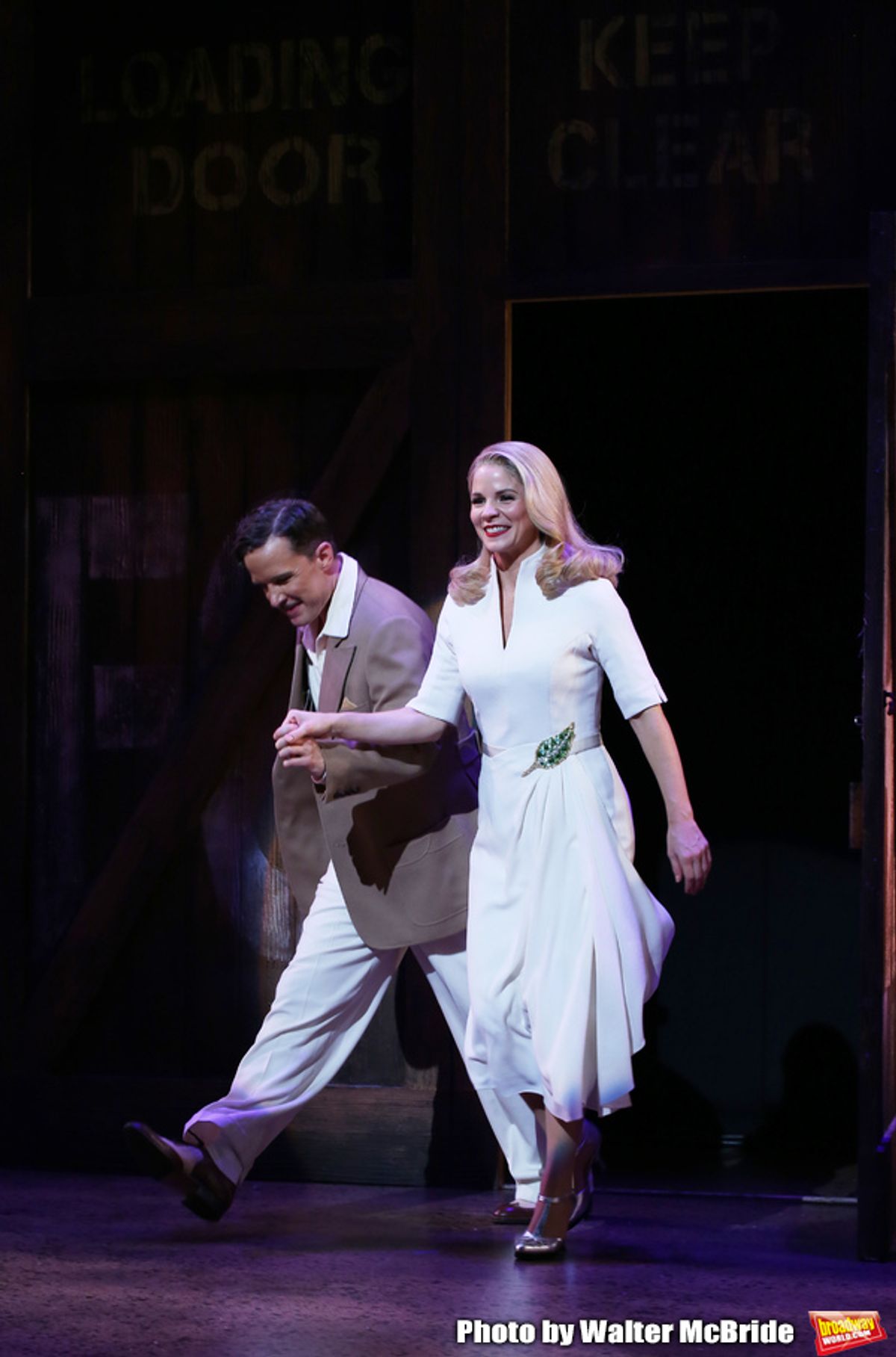 Will Chase and Kelli O'Hara  at 