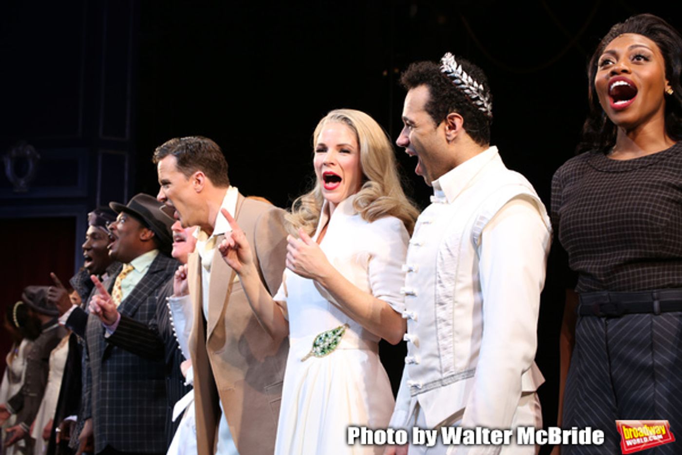 Photo Coverage: Another Op'nin, Another Show! Check Out the Cast of KISS ME, KATE Taking Their Opening Night Bows  Image