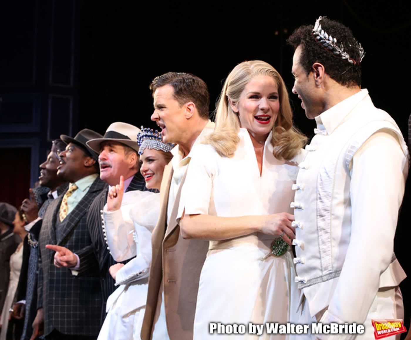 Photo Coverage: Another Op'nin, Another Show! Check Out the Cast of KISS ME, KATE Taking Their Opening Night Bows  Image