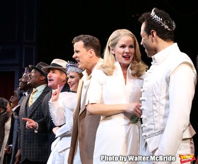John Pankow, Stephanie Styles, Will Chase, Kelli O'Hara, Corbin Bleu Photo
