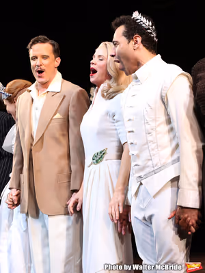 Will Chase, Kelli O'Hara, Corbin Bleu  Photo