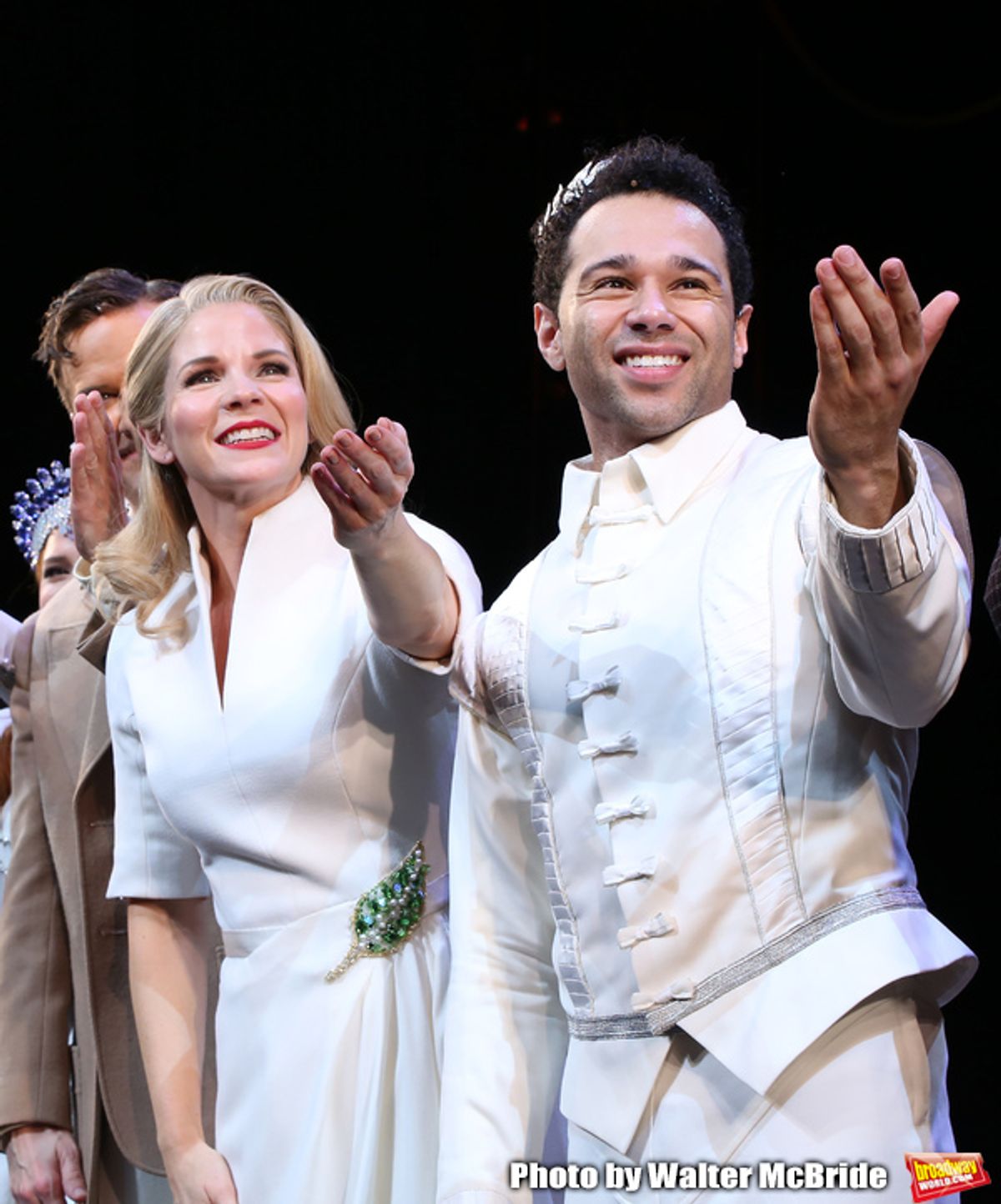 Kelli O'Hara and Corbin Bleu at 