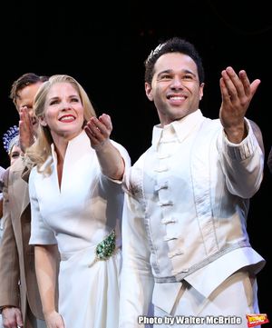 Kelli O'Hara and Corbin Bleu Photo