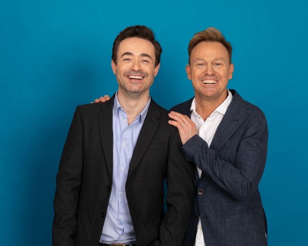 Joe McFadden and Jason Donovan at 