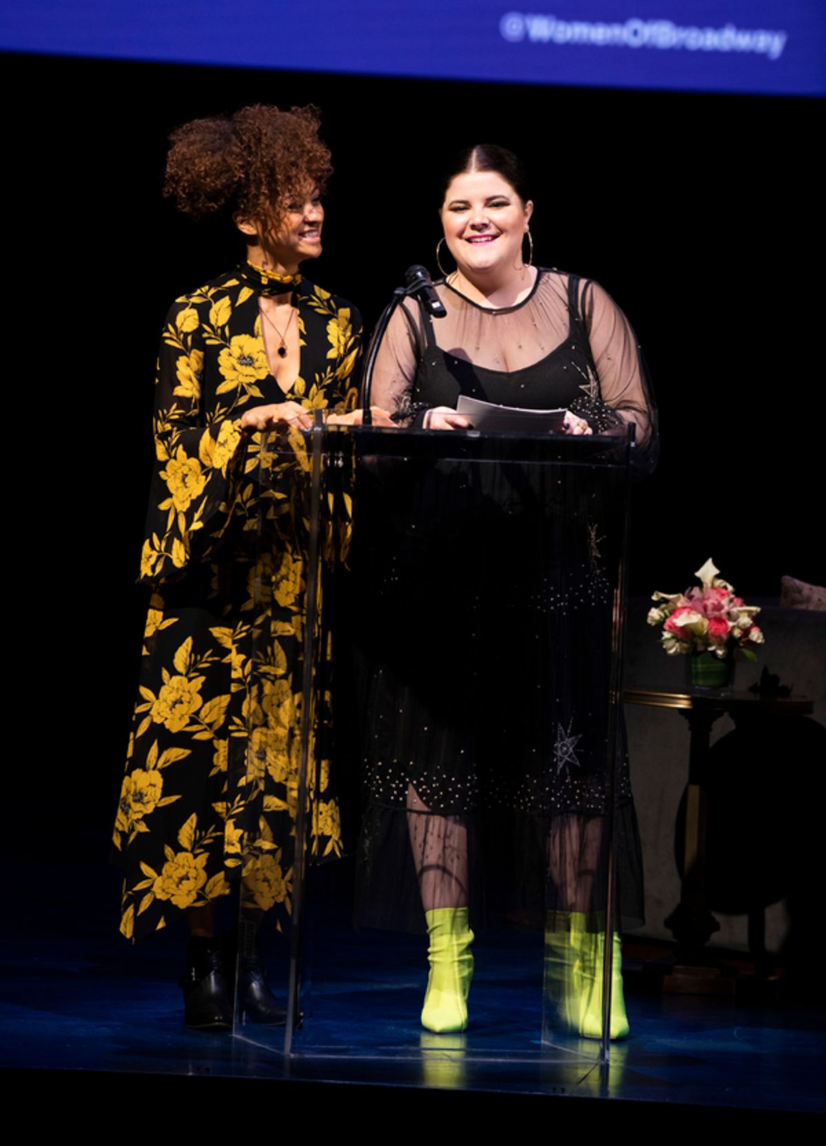 Syndee Winters and Ryann Redmond at 