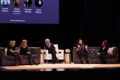 AnaÃ¯s Mitchell, Jessie Nelson, Susan Haskins, Theresa Rebeck, and Paula Wagner  Photo