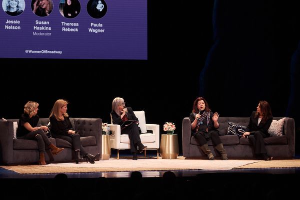 AnaÃ¯s Mitchell, Jessie Nelson, Susan Haskins, Theresa Rebeck, and Paula Wagner  Photo