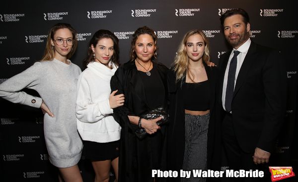 Harry Connick Jr, Jill Goodacre, Georgia Connick, Sarah Connick, Charlotte Connick Photo