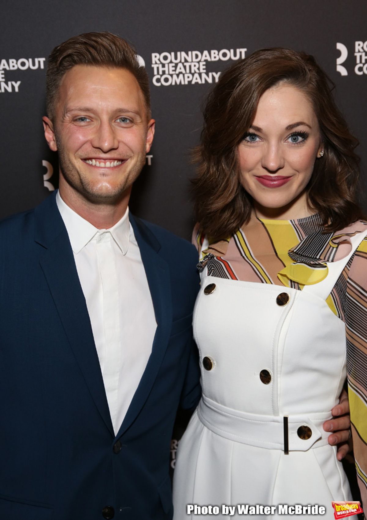 Nathan Johnson and Laura Osnes at 