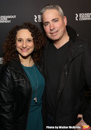 Tracee Chimo and husband @ BroadwayWorld Tracee Chimo and husband Photo