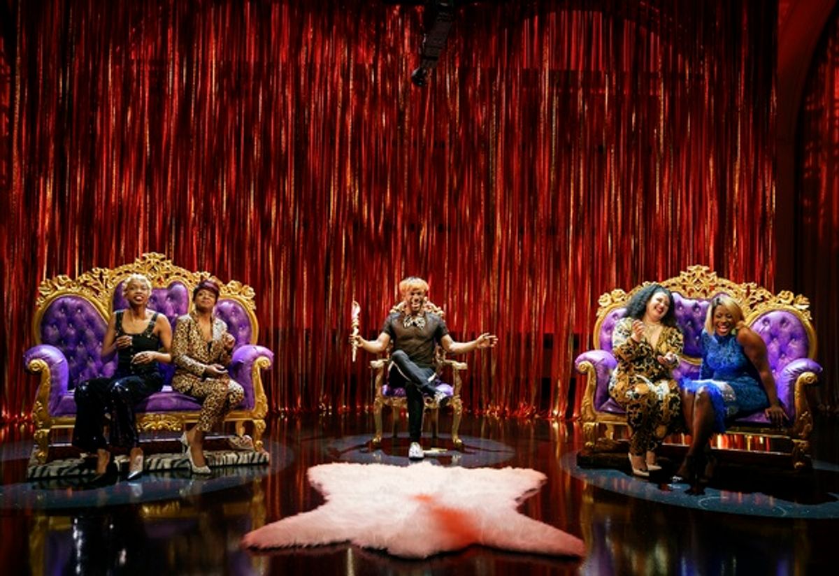 Fedna Jacquet, Ebony Marshall-Oliver, Marchant Davis, Simone Recasner, and Crystal Lucas-Perry at 