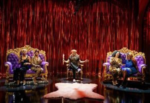 Fedna Jacquet, Ebony Marshall-Oliver, Marchant Davis, Simone Recasner, and Crystal Lu Photo