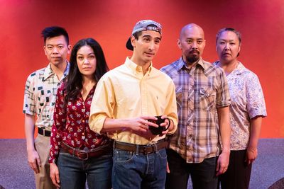 Anthony Chan, Rinabeth Apostol, David Crane, Jomar Tagatac, Michelle Talgarow Photo