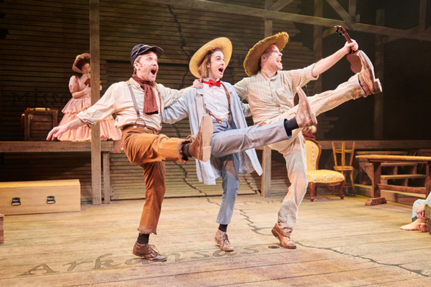 Photo Flash: First Stage Presents BIG RIVER: THE ADVENTURES OF HUCKLEBERRY FINN  Image