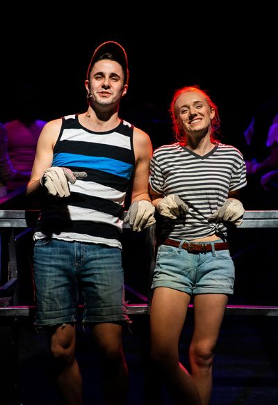 L to R Roy Samra and Alli Atkenson Photo