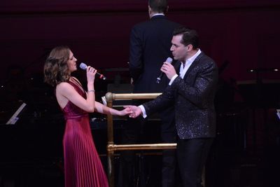 Laura Osnes and Ryan Silverman Photo