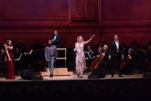 Laura Osnes, Mykal Kilgore, Steven Reineke, Storm Large and Ryan Silverman @ BroadwayWorld Laura Osnes, Mykal Kilgore, Steven Reineke, Storm Large and Ryan Silverman Photo