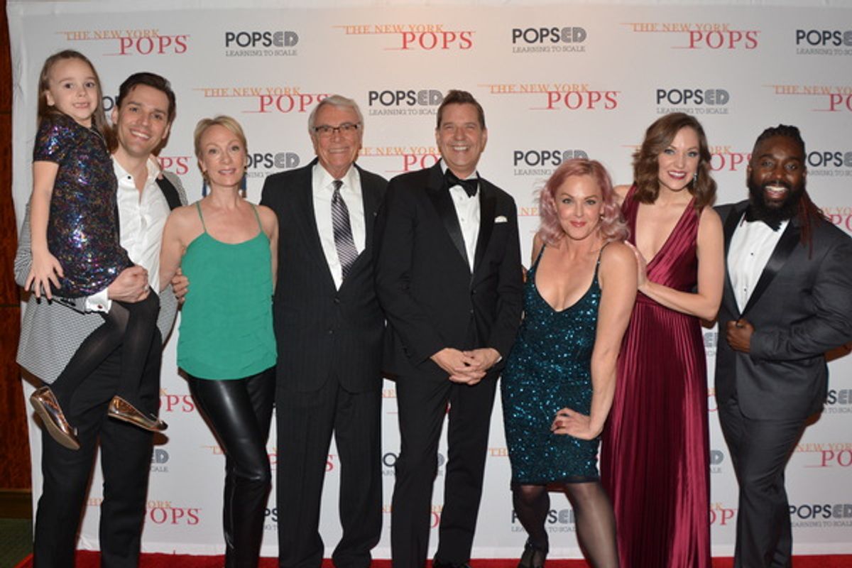 Ryan Silverman, Kim Craven, Steven Reineke, Storm Large, Laura Osnes and Mykal Kilgore at 